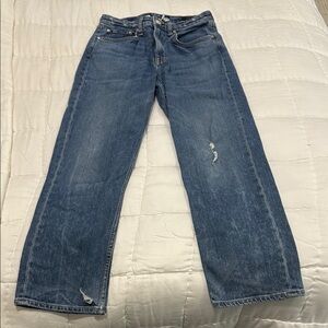 rag & bone Maya high rise straight jeans 25